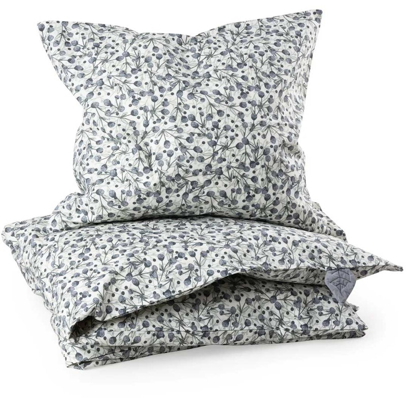 Dekbedovertrekset 70x100 + 40x45 cm, Blue Olive