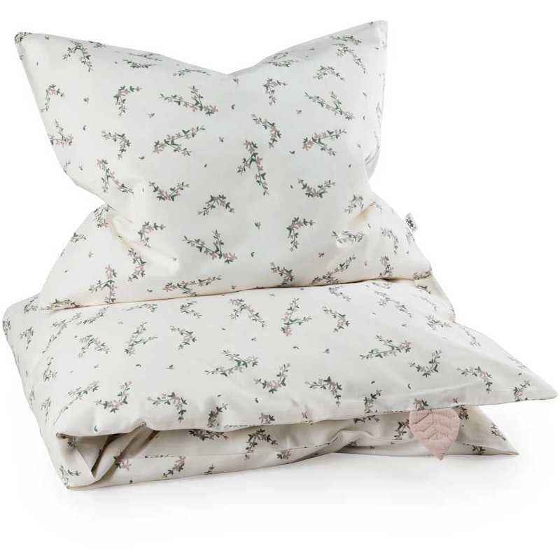 Dekbedovertrekset 70x100 + 40x45 cm, Powder Blossom