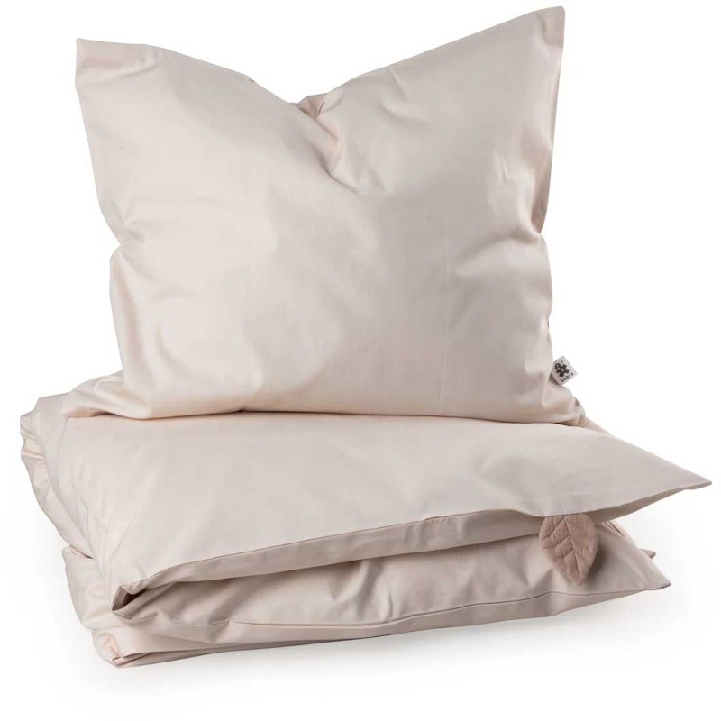 Dekbedovertrekset 70x100 + 40x45 cm, Birchbark Rose