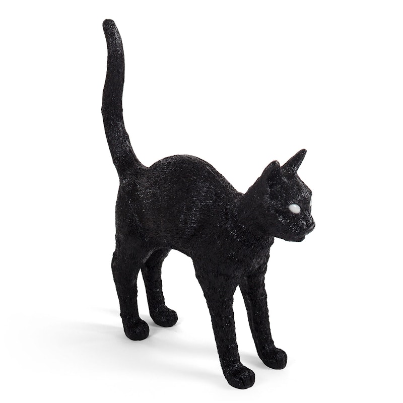 Jobby The Cat Lamp, Black