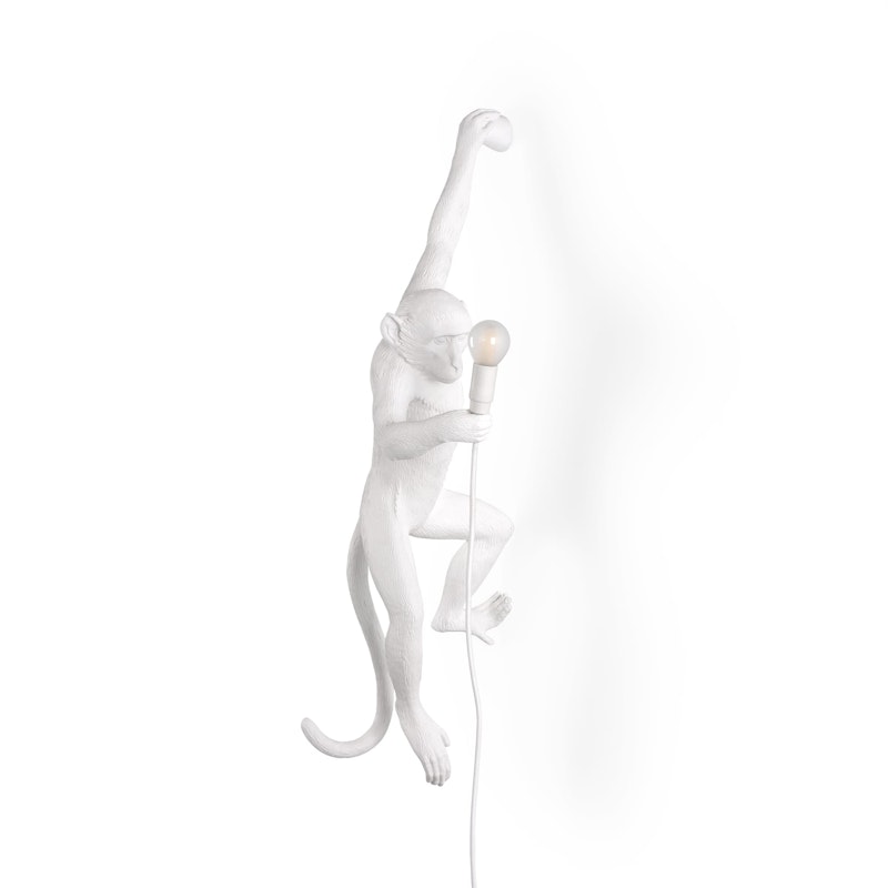 Monkey Lamp Hangend Linkse Versie, Wit