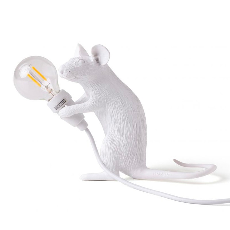 Mouse Lamp Mac Tafellamp, Wit