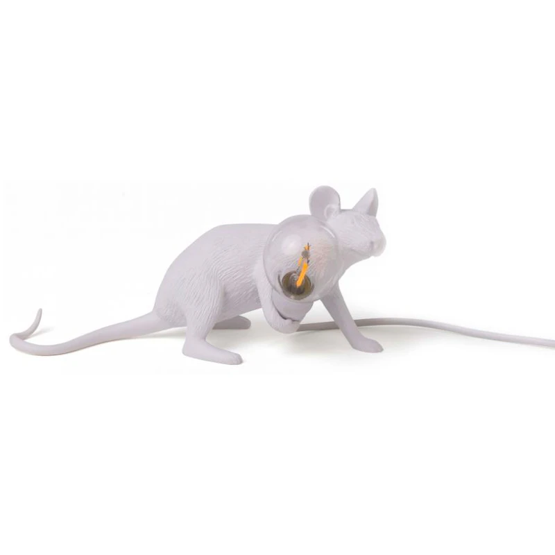 Mouse Lamp Lop Tafellamp, Wit