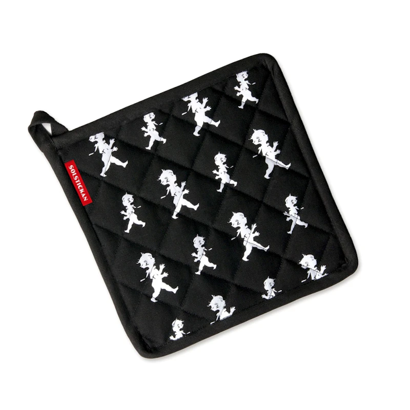 Solstickan Pannenlap 22x22 cm, Zwart