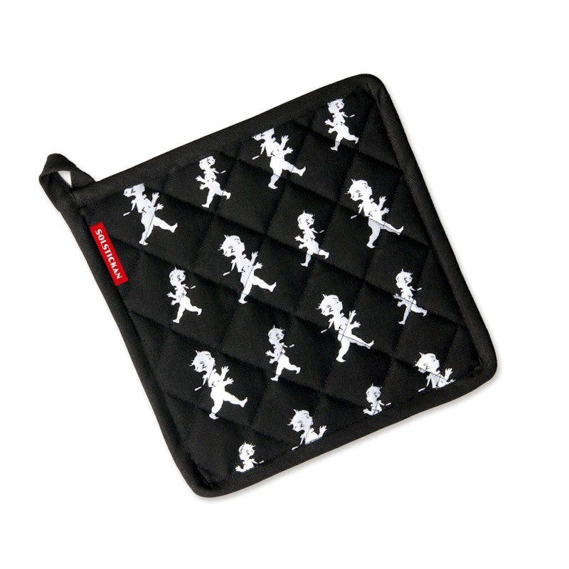 Solstickan Pannenlap 22x22 cm, Zwart