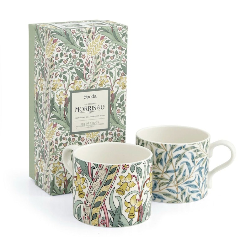 Morris & Co Mokken Pak van 2, Daffodil/Willow Bough