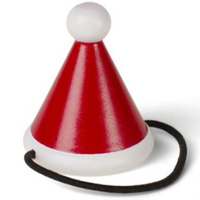 Santa hat Houten Beeldje