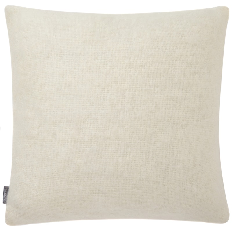 Mohair Kussenhoes 50x50 cm, Bright White