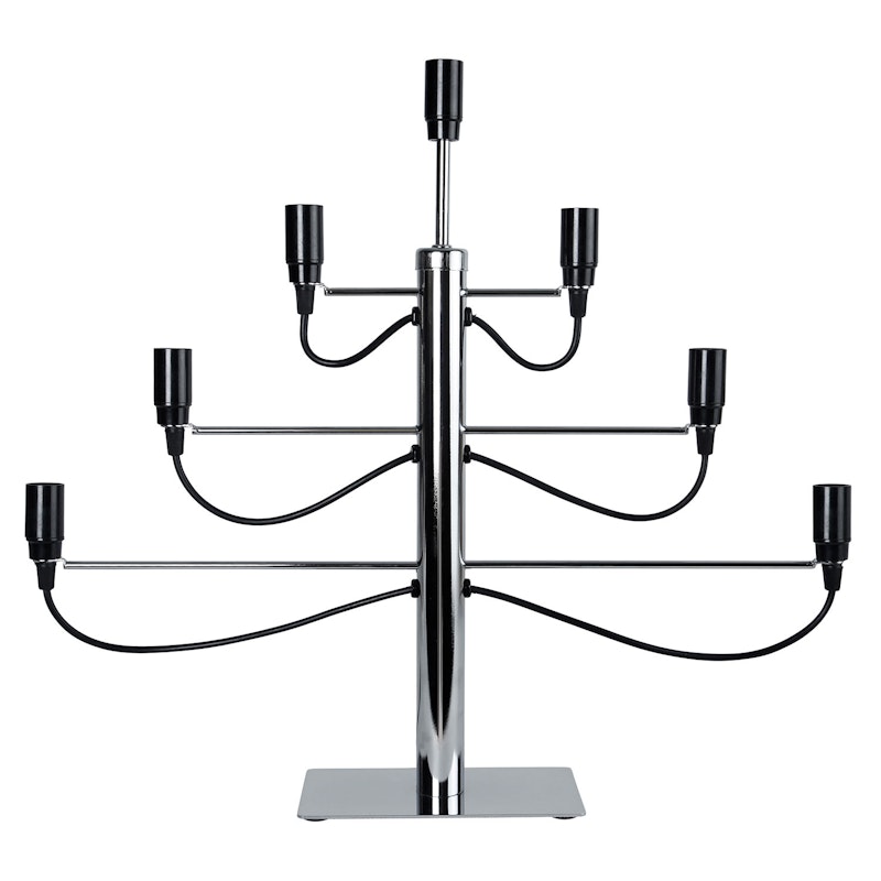 Milano Candle Holder, Chrome