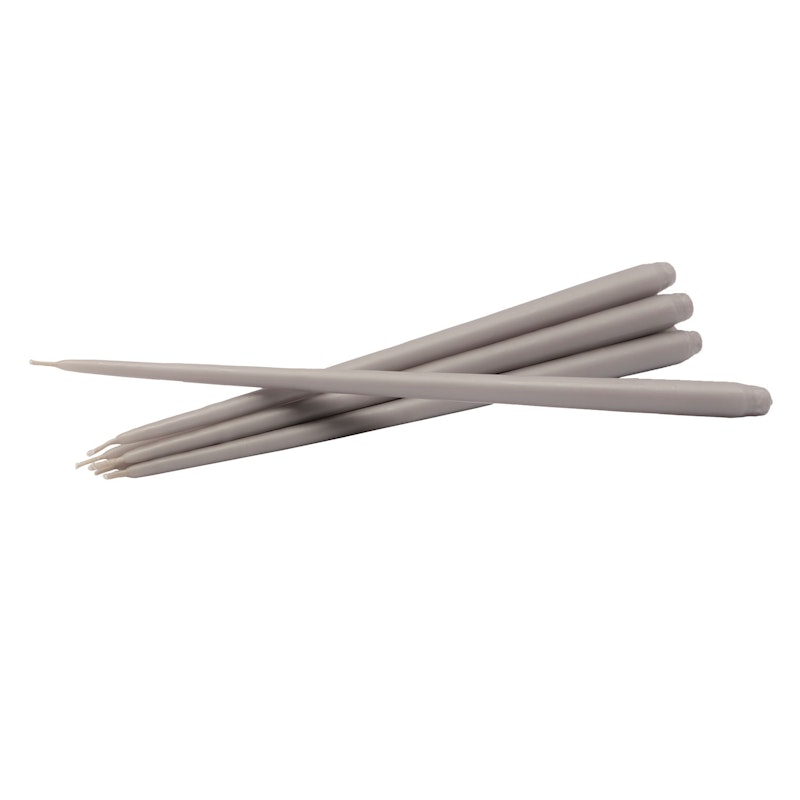 Kaarsen by Ester&Erik Pak van 6, Warm Grijs