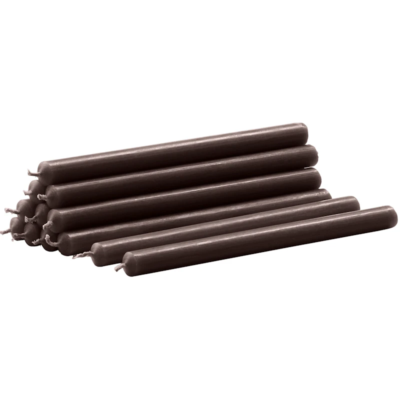 Stoff Nagel Kaars Pak van 12, Hazelnut