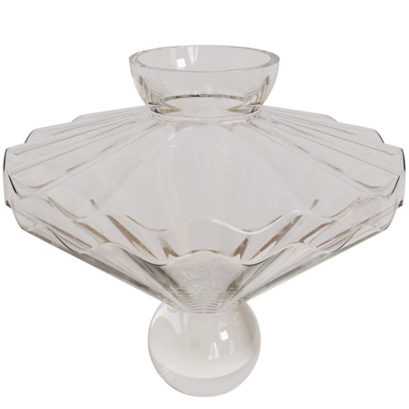 Ballerina Vaas 30 cm, Doorzichtig