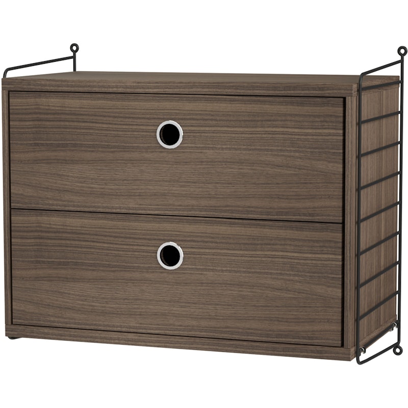 Bundle A Nachtkastje, Bruin / Walnoot