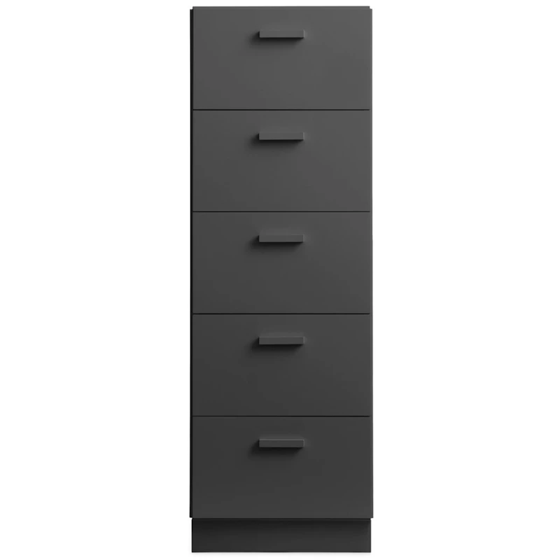 Relief Ladenkast Lang met Sokkel, Grijs