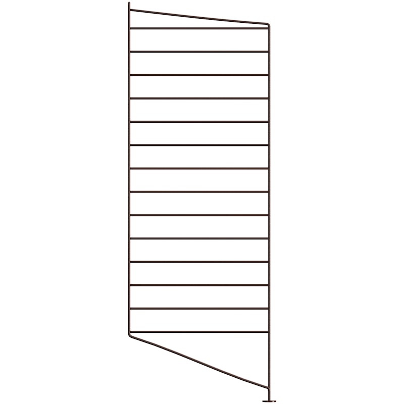 String Paneel Vloer 30x85 cm Pak van 1, Donkerbruin