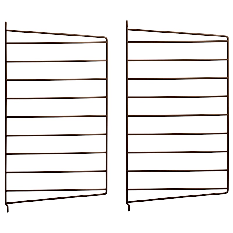 String Panelen 30x50 cm Pak van 2, Bruin