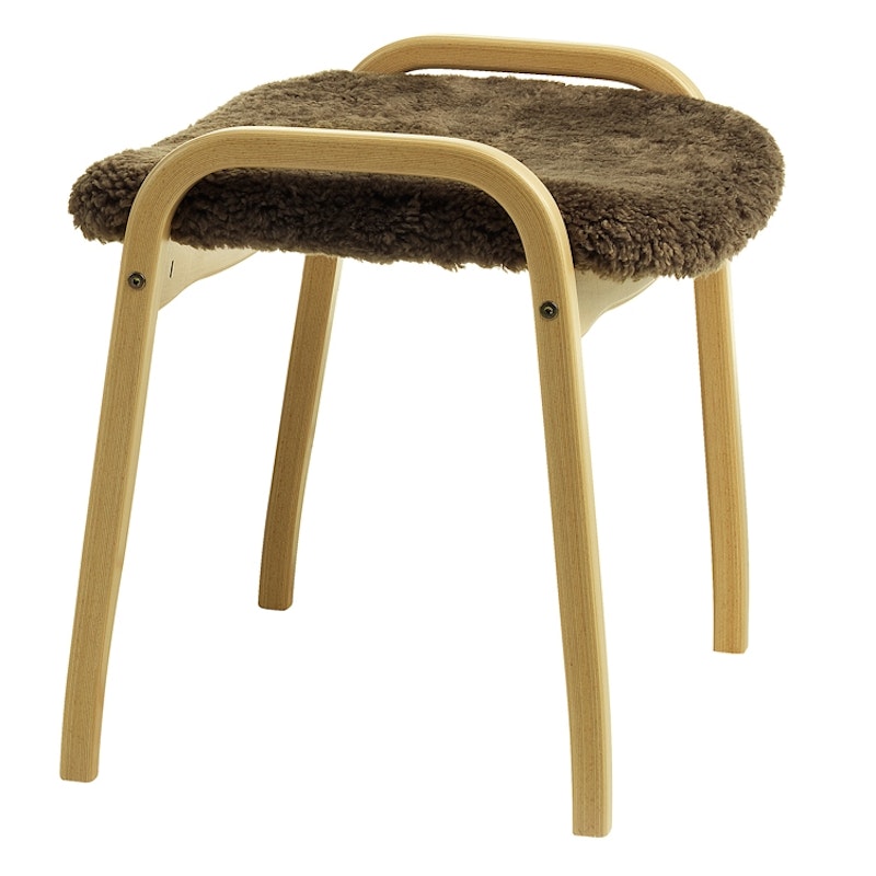 Lamino Stool Sheepskin/Beech, Sahara