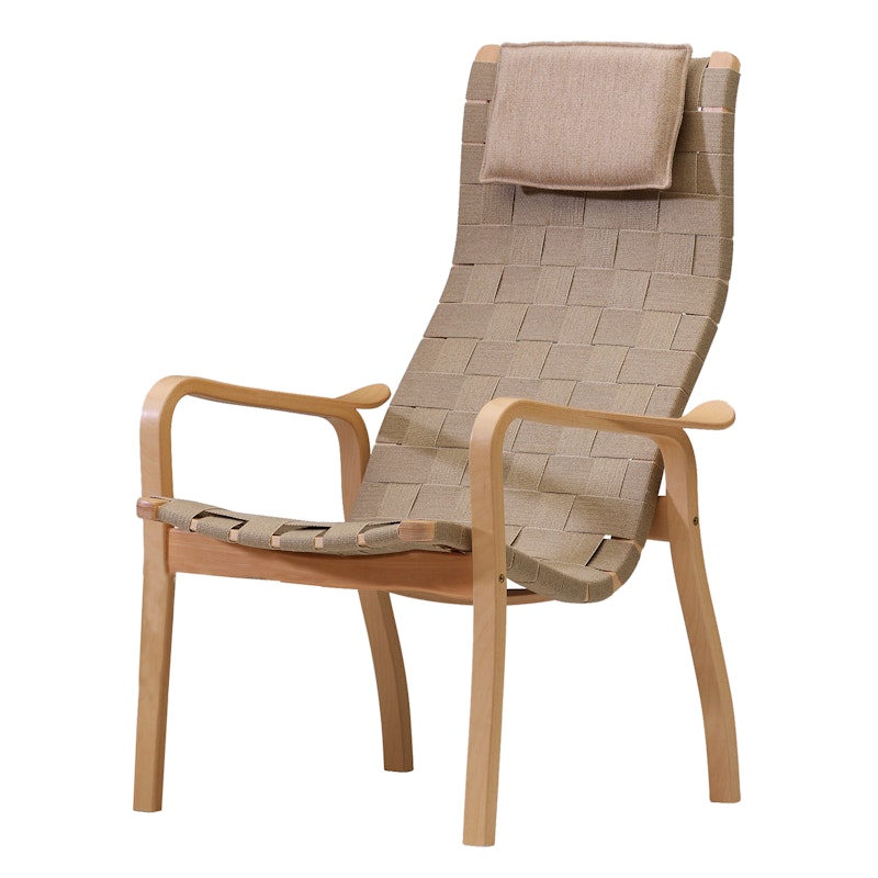 Primo Fauteuil Hoge Rugleuning, Geolied Eiken/Natuur