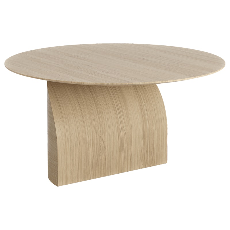 Savoa Salontafel Ø84 cm, Naturel Eiken