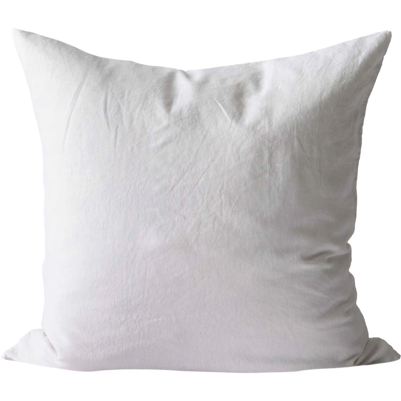 Linen Kussensloop 65x65 cm, Bleached White