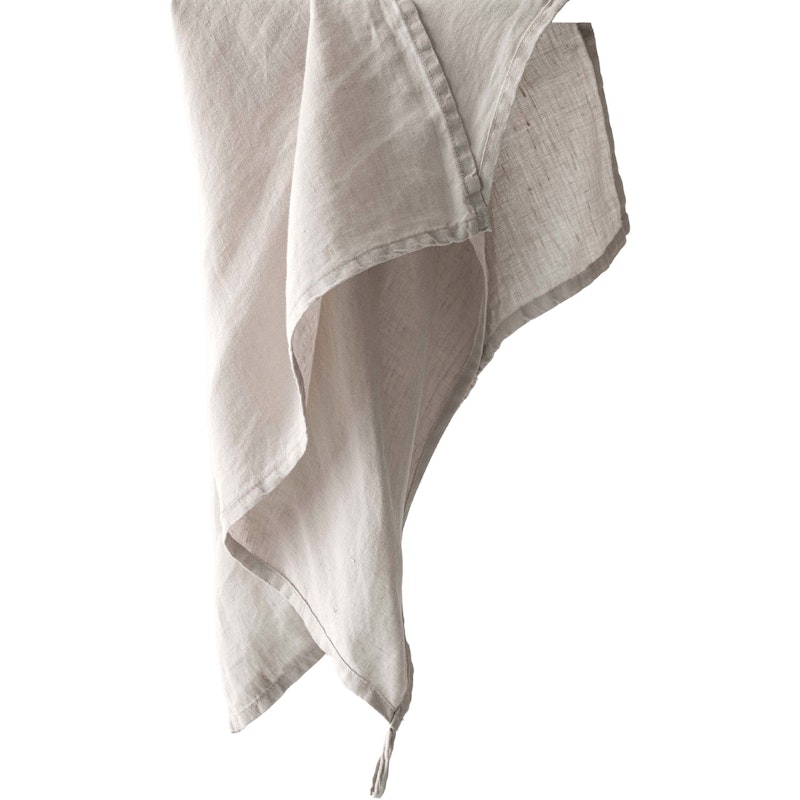 Linen Theedoek 50x70 cm, Warm Grijs