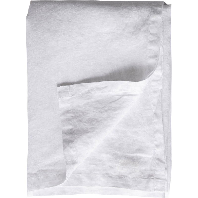 Linen Tafelkleed 145x330 cm, Bleached White