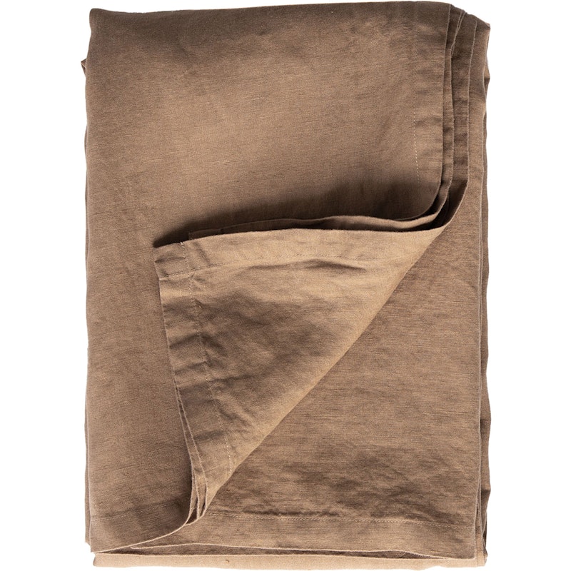 Linen Tafelkleed 145x330 cm, Hazelnut