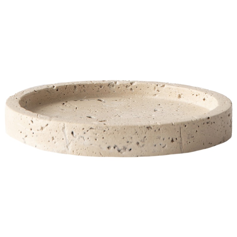 Travertine Bord 15 cm