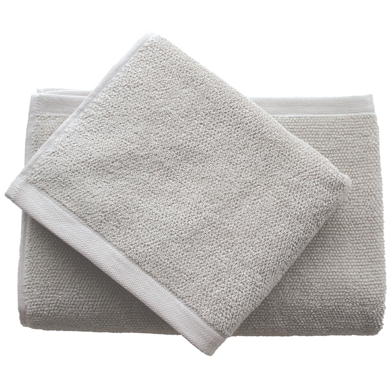 Mild Handdoekenset 50x80 / 70x140 cm, Stone