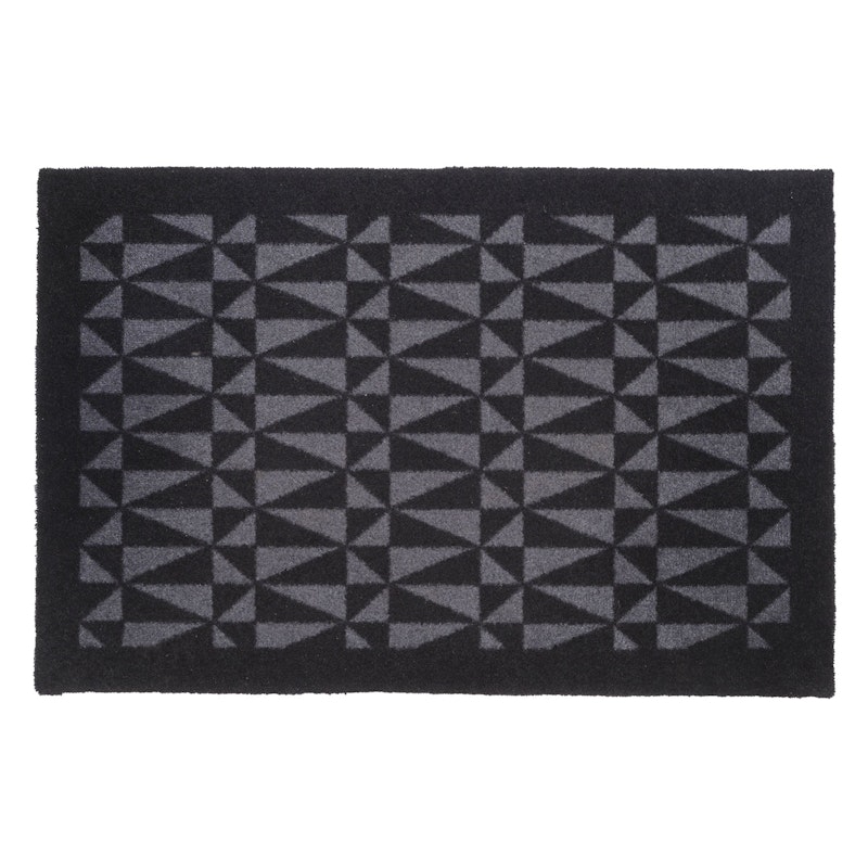 Graphic Doormat 60x90cm, Black/Grey