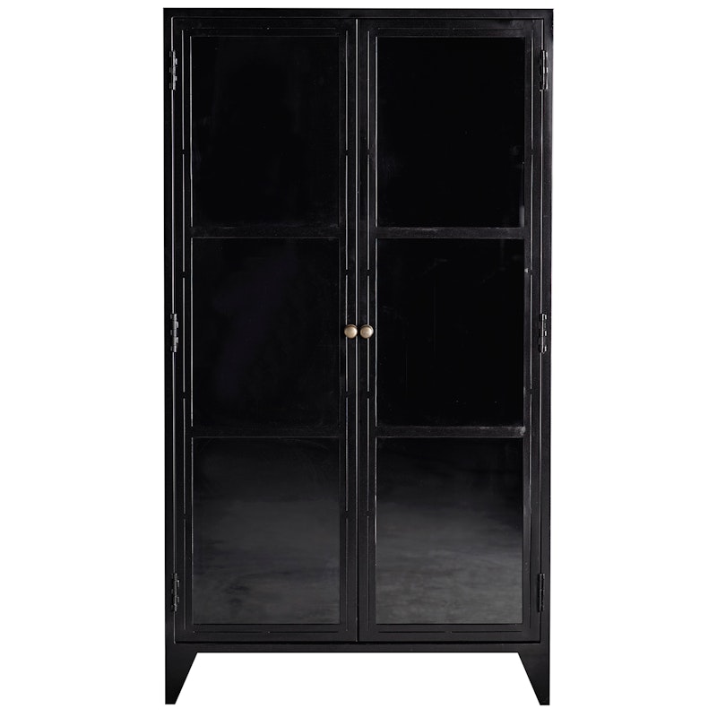 Kast Metaal 130 cm, Zwart