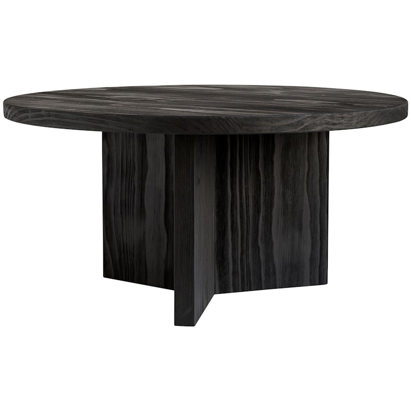 Chunky Salontafel Ø90 cm, Zwart