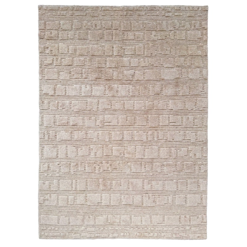 Lydahl Wollen Vloerkleed 200x300 cm, Beige