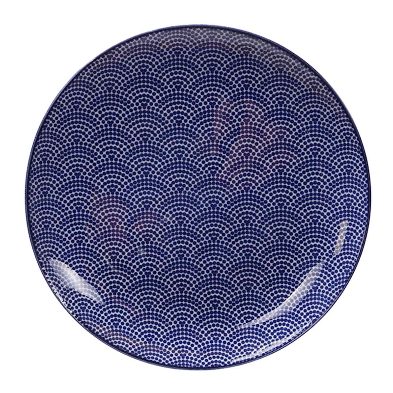 Nippon Blue Bord 20,6 cm, Dots