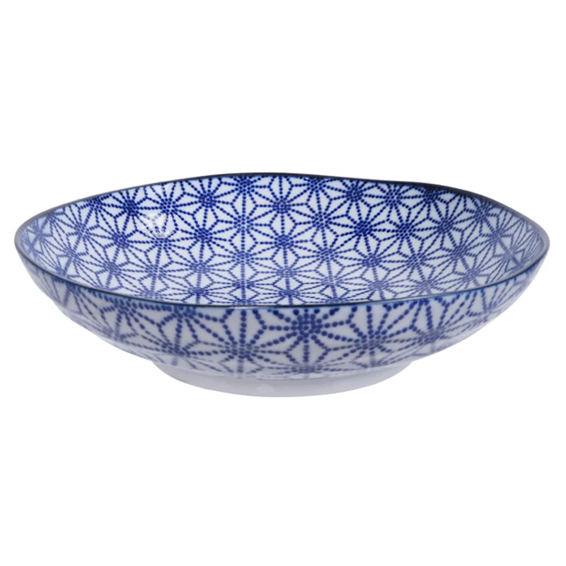 Nippon Blue Pastabord 21 cm, Star