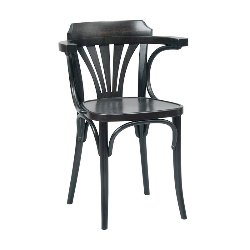 No 24 Chair, Black Grain