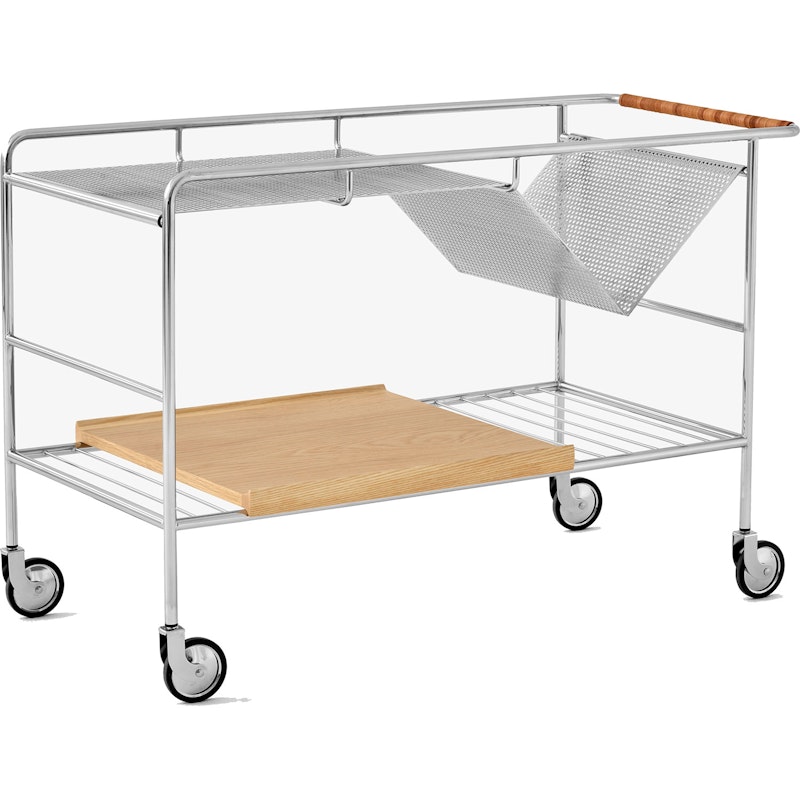 Alima NDS1 Trolley, Eiken / Chroom