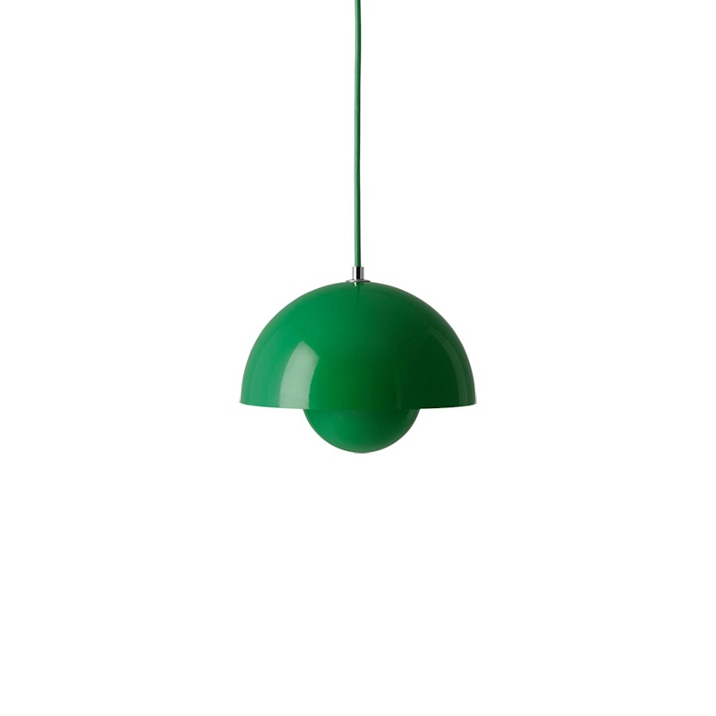 Flowerpot VP1 Hanglamp, Signal Green