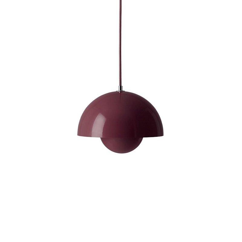 Flowerpot VP1 Hanglamp, Dark Plum