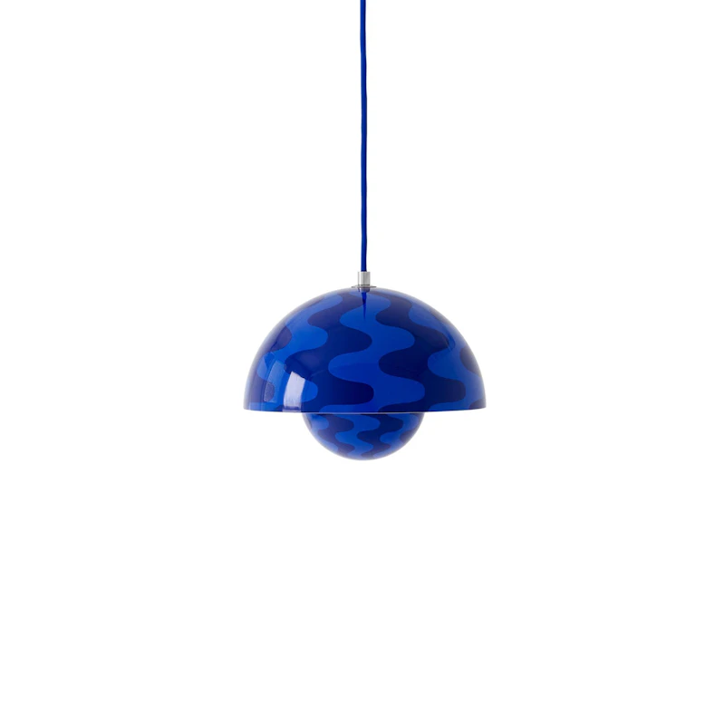 Flowerpot VP1 Hanglamp, Cobalt Blue / Twilight Blue