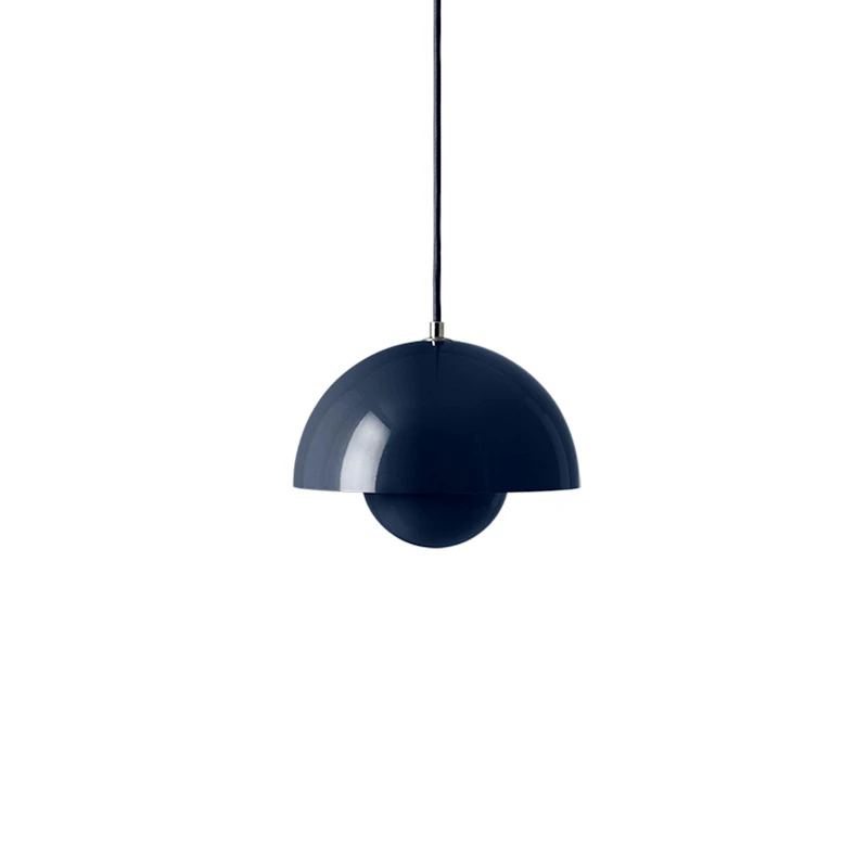 Flowerpot VP1 Hanglamp, Steel Blue