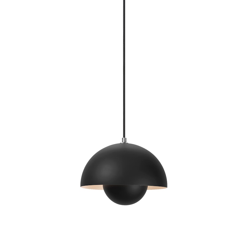 Flowerpot VP1 Hanglamp, Matt Black