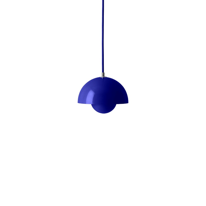 Flowerpot VP10 Hanglamp, Cobalt Blue