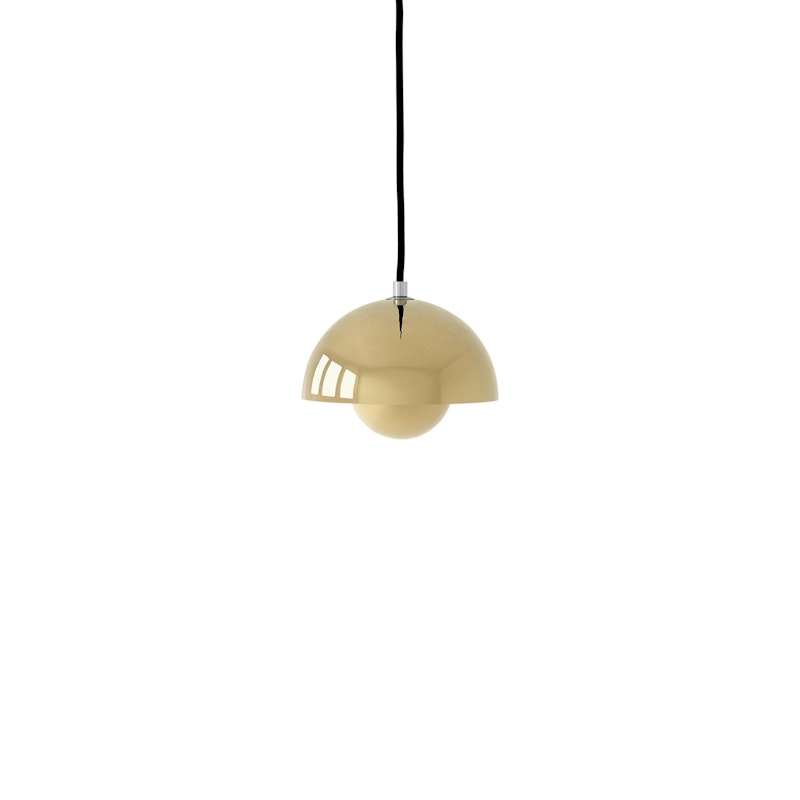 Flowerpot VP10 Hanglamp, Brass-Plated