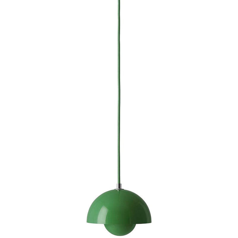 Flowerpot VP10 Hanglamp, Signal Green