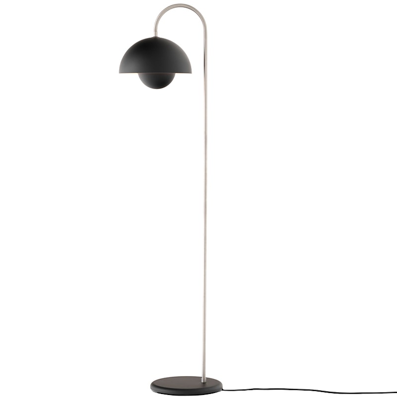 Flowerpot VP12 Vloerlamp, Matt Black