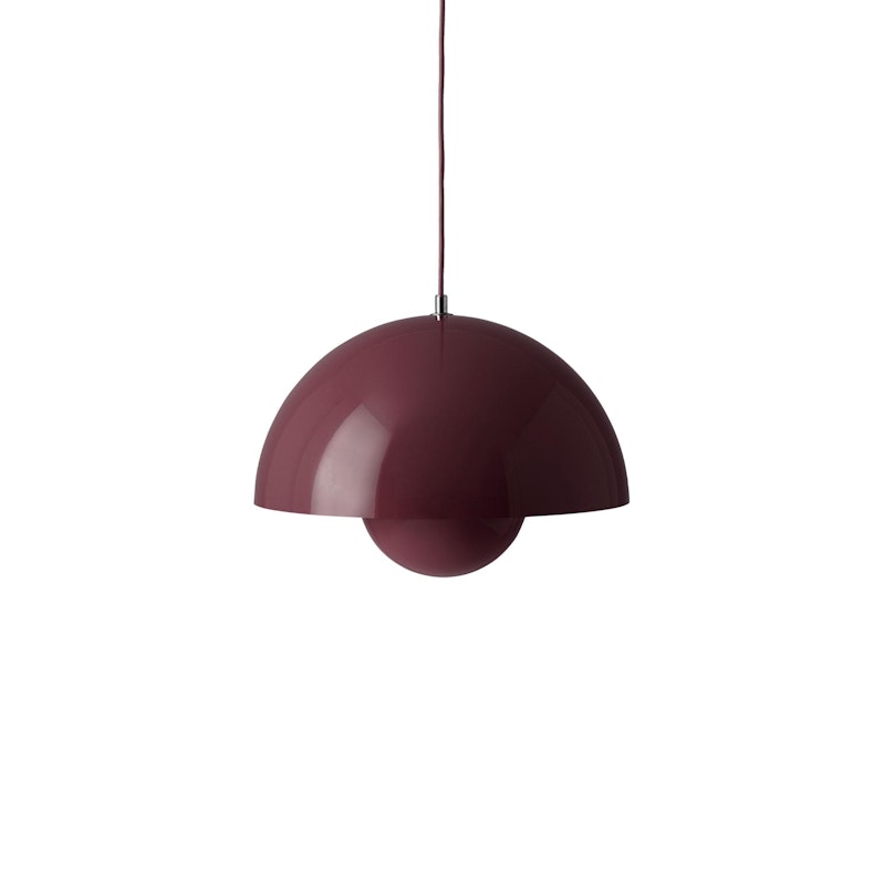 Flowerpot VP7 Hanglamp, Dark Plum