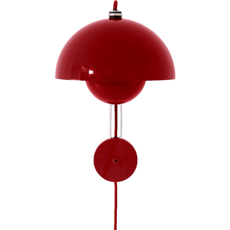 Flowerpot VP8 Wandlamp, Vermilion Red