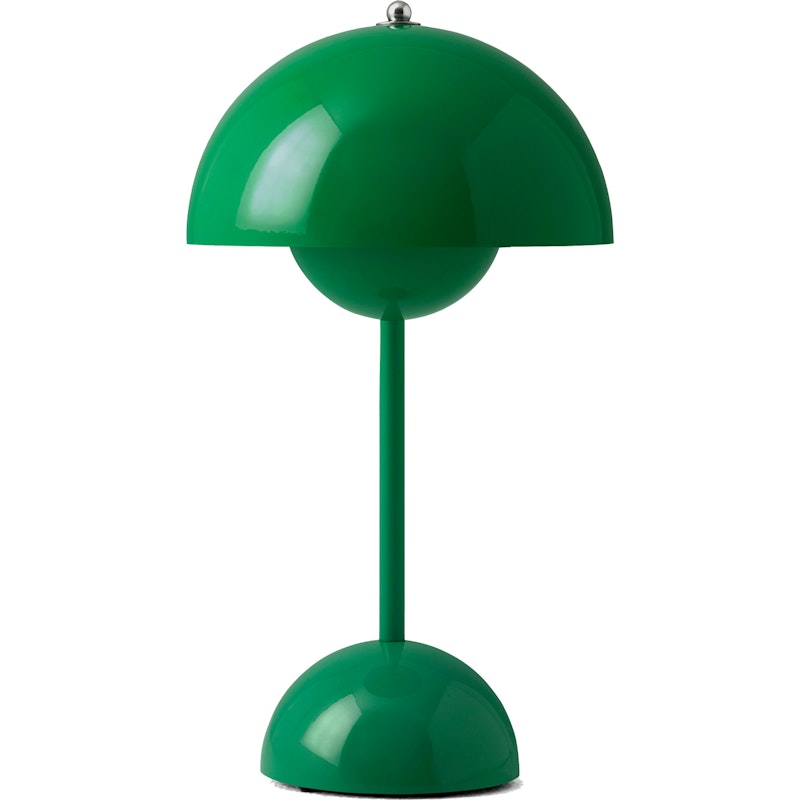 Flowerpot VP9 Tafellamp Draagbaar, Signal Green