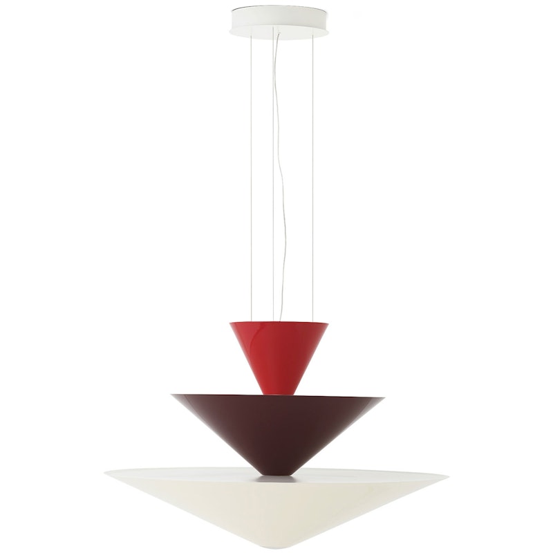 Gio LN15 Hanglamp Ø92 cm, Rood / Wijnrood